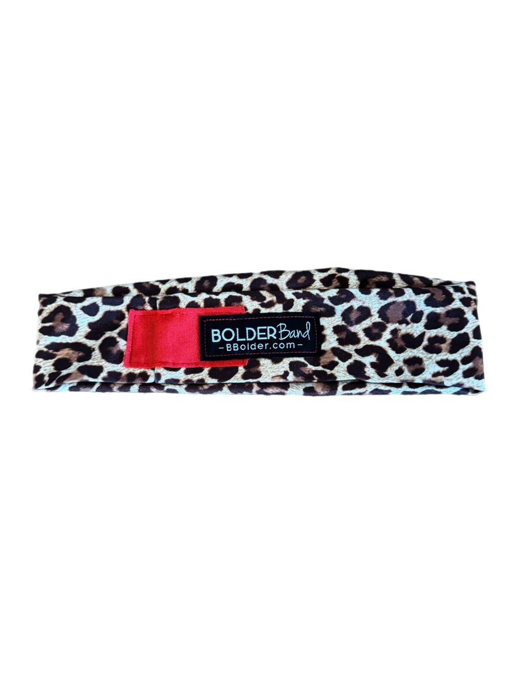 Bolder Band Headband Leopard Athletic Running Activewear Stay in Place Yoga Gym